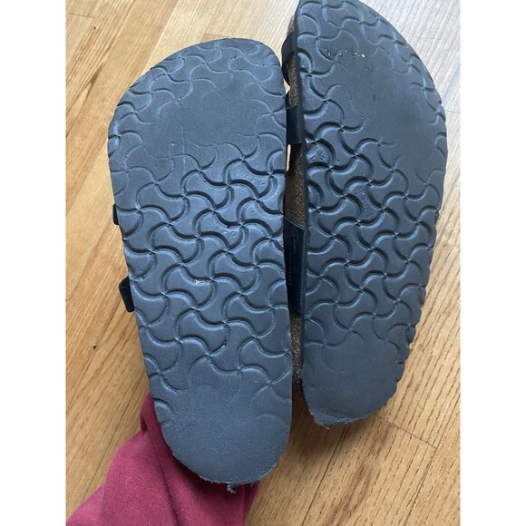 Birkenstock Mayari Women's Black Leather Sandal Strappy Birki 10 Summer Size 41 - Picture 5 of 9